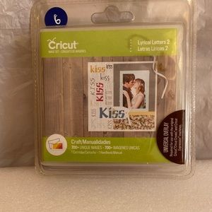Cricut expression lyrical letters 2